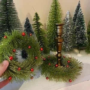 Christmas Glitter Wreaths/Ornaments
